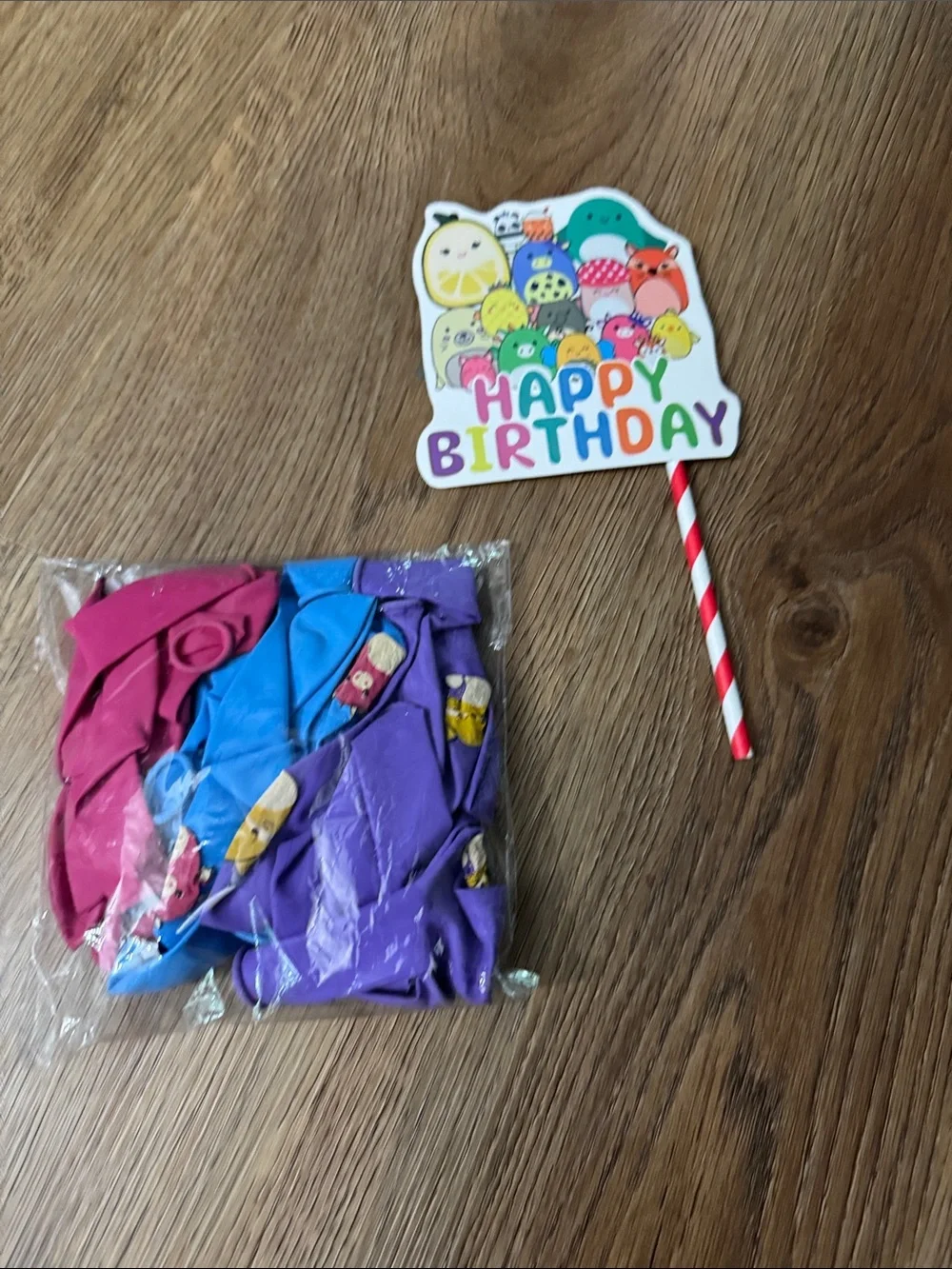 Squishmallow Birthday Decorations